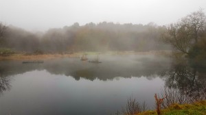 The mist hanging over Bathpool by Lyn Perks
