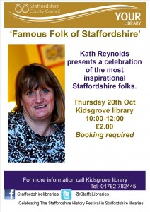 Kath Reynolds - Famous Folk of Staffordshire (2)